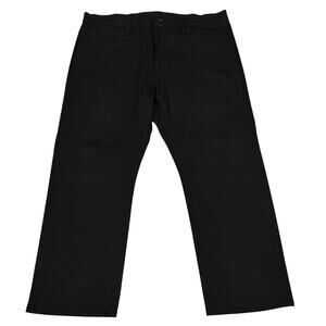 Levis 569 Jeans Mens 40x30 Black Loose Fit Straight Leg Denim Black Label Rare